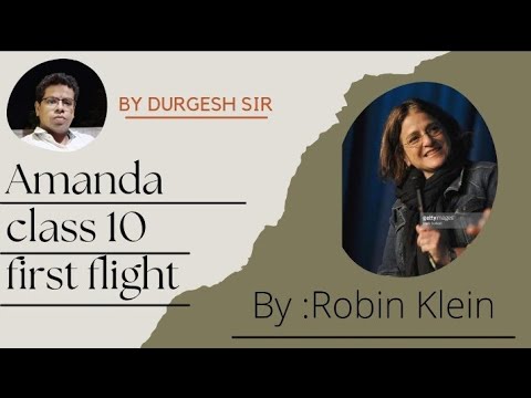 Amanda poem || class 10 first flight|| sahay tutorial||
