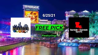 PicksCity.com free NBA pick 6/25/21 feat. Ramblin & Gamblin!
