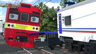 MOMENT LANGKA KERETA API !!!
