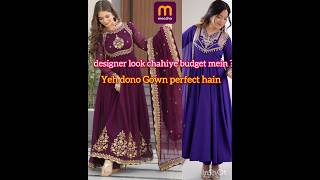 “Designer Gown Collection 2025  | Party Wear Look | budget price 🔥”