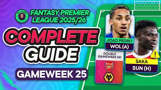 FPL GW25 COMPLETE GUIDE ⁉️ Best Arsenal? Timber vs Raya? 🔴 | Fantasy Premier League Tips 2025/26