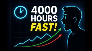 How to Get 4,000 Hours Watch Time Fast in 2025 | YouTube Monetization Full Guide