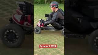 Play on an all-terrain electric skateboard#Ecomoblm24#skateboarding #esk8squad