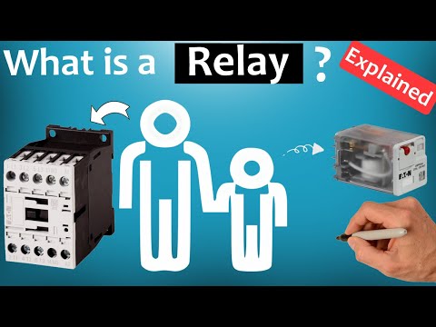 Relays(ice cube-mini contactor relay)Explained [How it works, applications, SPST/SPDT Schematic]