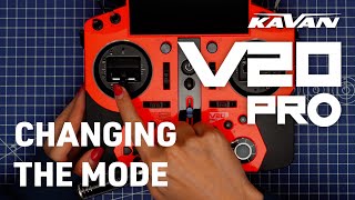 KAVAN V20 Pro - How to change the mode | Tutorial