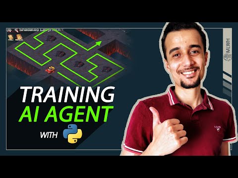 Training Reinforcement Learning Agent For The Hamiltonian Path Problem (Explainer Video)