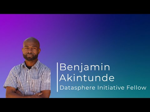 Meet the Fellow Benjamin A. Akinmoyeje