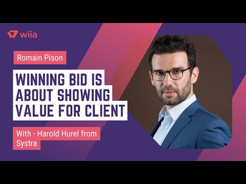 WiiA - Expert's Thoughts || Winning Bid Is About Showing Value To The Client