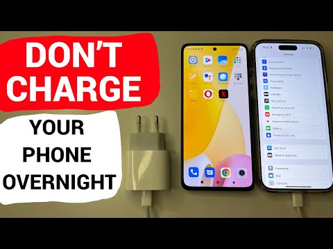 Never CHARGE your PHONE OVERNIGHT!