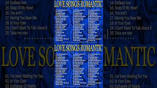 Greates Relaxing Love Songs 80's 90's - Love Songs Of All Time Playlist - Old Love Songs