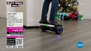 Voyager Hoverglow Hoverboard with LightUp Wheels
