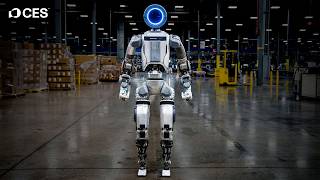 Atlas Robot First Look - Boston Dynamics at CES 2026