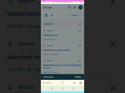 google search history delete kaise kare | how to delete Google history#2023