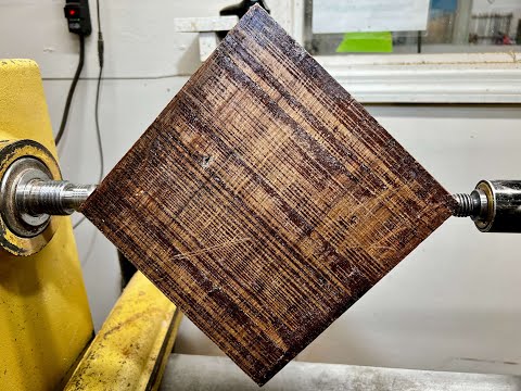 If Wood and Stone Had a Baby - Orange Agate Woodturning - This wood is Crazy.