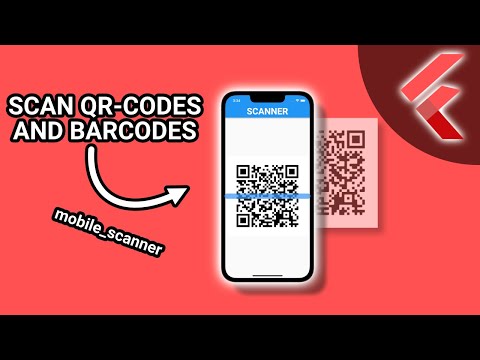 Scanning QR-Codes or Barcodes with Flutter (mobile_scanner) #Flutter #AppDevelopment