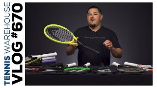 The Best Open String Pattern Tennis Racquets of 2019 (+ some older ones!) -- VLOG #670 🔥