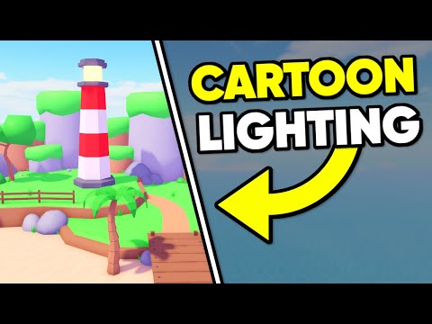 How to make CARTOON LIGHTING in Roblox Studio