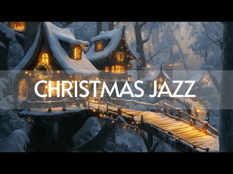 Soothing Christmas Jazz Music 2025 🎄 Instrumental Sounds for Winter Nights