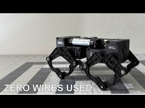 Q8bot Quadruped Robot (It Jumps!)