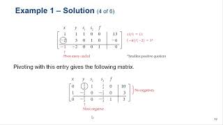 Simplex Method with Mixed Constraints