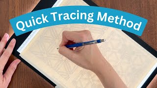 One Trick to Trace Patterns in Under 10 Minutes