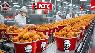 Inside the KFC Factory: From Fresh Chicken to Crispy Perfection (Full Process)