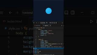 Day 2 – Pulsing Circle Animation using Pure CSS | Frontend Mastery Series