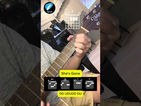 Shes Gone Guitar Chords #guitartutorial #guitarlesson