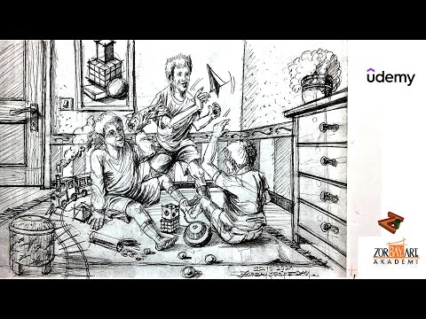 Güzel Sanatlara Hazırlık figür Çizim Kursları, Yetenek Sınavlarına Hazırlık Hayalden FİGÜR KURSU
