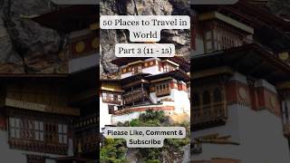 The 5 Most Incredible Destinations on Earth - Part 3 #shorts #trending #viral #shortsfeed #short