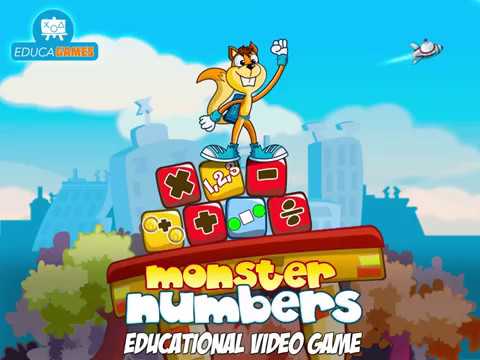 New Monster Numbers Preview: Math Video Game for kids