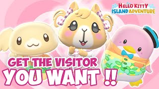 Get the visitor YOU want in Hello Kitty Island Adventure