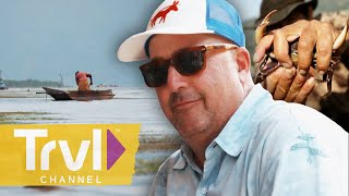 Traditional Maya Fishing in Guatemala | Bizarre Foods with Andrew Zimmern | Travel Channel
