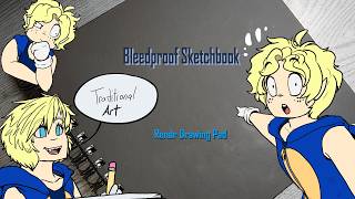 Trying  Bleedproof Sketchbook | 4 drawings in Rendr Drawing pad
