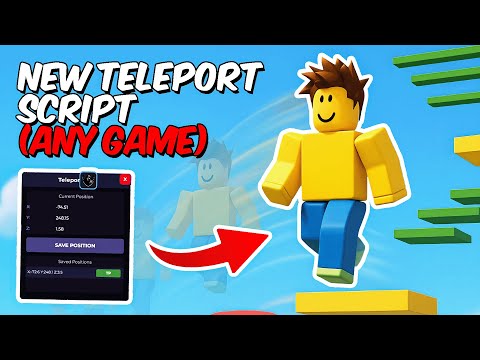 🤯 NEW Roblox Teleport Script | Pastebin 2025 | Works in Any Game!