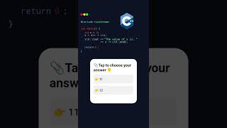 Can You Solve This C++ Trick? 🤯 Most Get It Wrong! | #Shorts #cpp