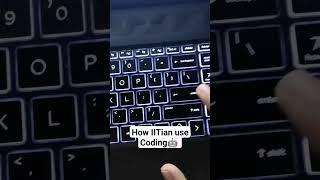 How IITians use coding #coding #jeemotivation #college #iit #shorts