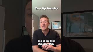 Two Tip Tuesday: End-of-the-year behavior data #education #edtech #shorts