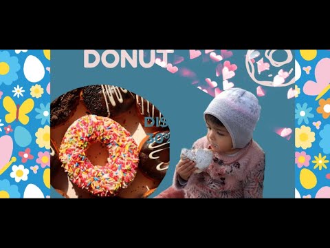 Alizay Eats|Baby Doughnut Love|Baby Eating Doughnut |Alizay RPG | Baby Food #babyfood #babydoughnut