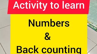 COUNTING ACTIVITY for kids #creativelearning @creativemother.wittyson