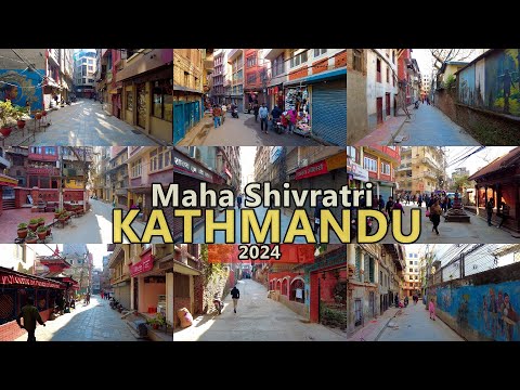 KATHMANDU City Tour During Maha SHIVARATRI Festival 2024 🇳🇵