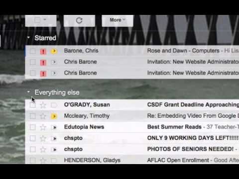 Gmail Inbox Order