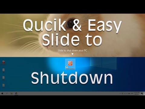 Slide to Shut Down Window | Quick & Easy way To Shutdown Window #ministudy