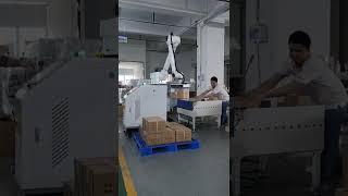 Palletizing robots making stacking look easy 🤖#robotcontrol #palletizing #automative #robot