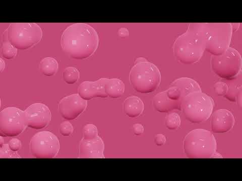 3D Pink Bubbles Animated Background | Fun & Playful Loop for Websites