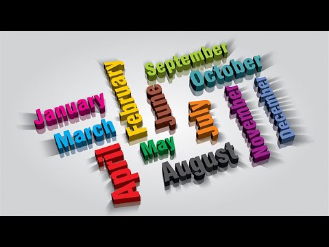 CorelDraw | January February March April May June July August September October November December