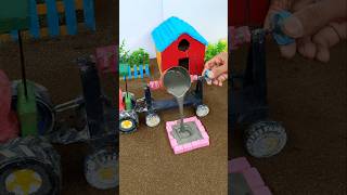 mini tractor video | diy Handpamp making construction project | #shorts #youtubeshorts