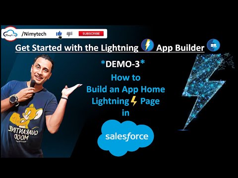 How to Build an App Home Lightning⚡ Home Page in Salesforce? - Full Demo