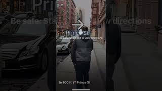 Apple Maps AR Directions! #apple #applehack #applemaps