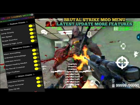 Brutal Strike Mod Menu More Features Added..